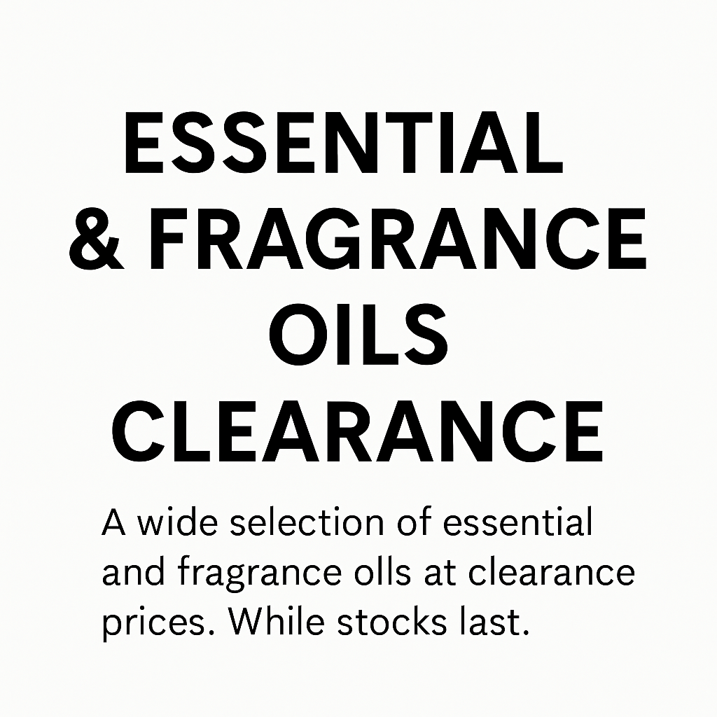 Clearance Essential & Fragrance Oils 10ml, 50ml, 100ml – Limited Stock - Mood Essential Oils