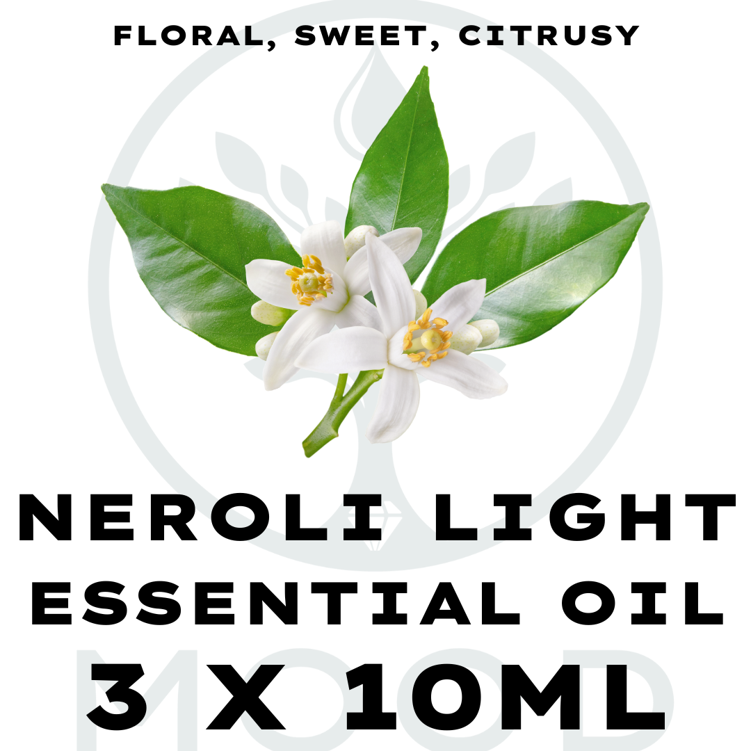 Neroli Light Essential Oil 3 x 10ml Multipack - Mood Essential Oils